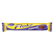 Cadbury Dipped Flake HEAT SENSITIVE ITEM. PLEASE ADD ITEM 122942 TO THE ORDER TO TRY TO PROTECT CHOCOLATES FROM HEAT DAMAGE (CASE OF 40 x 32g)