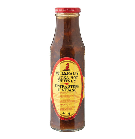 Mrs Balls Extra Hot Chutney (CASE OF 8 x 470g)