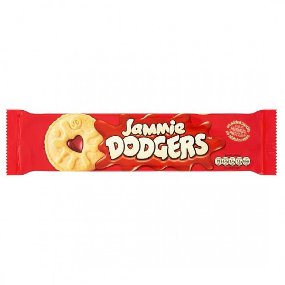 Burtons Jammie Dodgers Raspberry Flavor (CASE OF 18 x 140g)