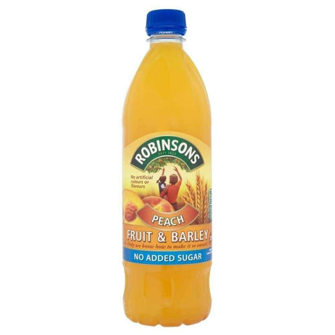Robinsons Squash Barley Peach No Added Sugar (CASE OF 12 x 1l)