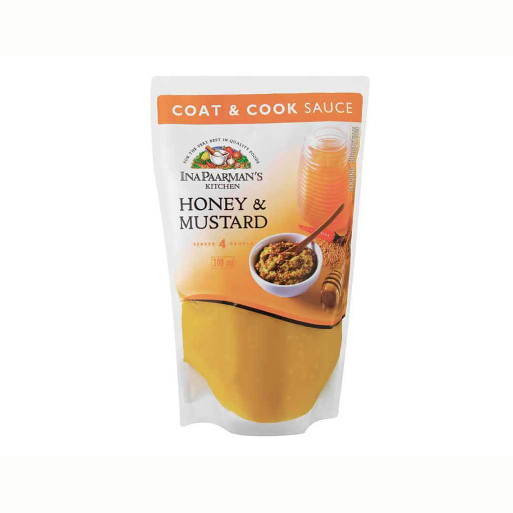 Ina Paarman Sauce Honey Mustard Coat and Cook (Kosher) (CASE OF 12 x 200ml)