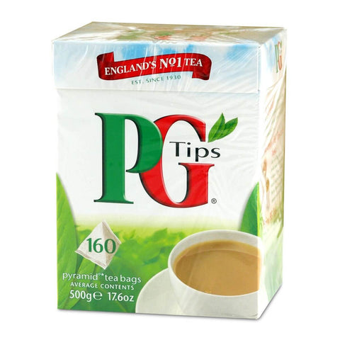 PG Tips Tea Original Large Box (Pack of 160 Pyramid Tea Bags) (CASE OF 8 x 464g)