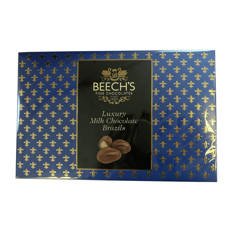 Beechs Luxury Milk Chocolate Brazils Box (CASE OF 6 x 145g)