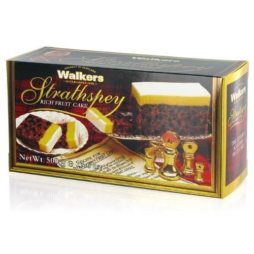 Walkers Cake Strathspey Fruitcake (CASE OF 6 x 500g)
