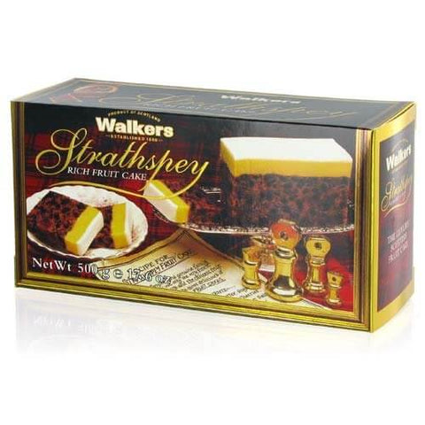 Walkers Cake Strathspey Fruitcake (CASE OF 6 x 500g)