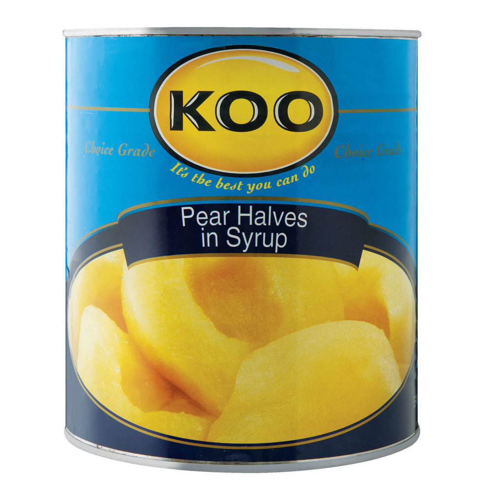 Koo Pear Halves in Syrup (Kosher) (CASE OF 12 x 410g)