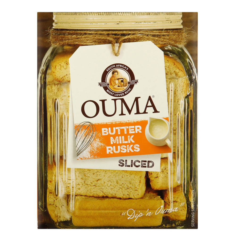 Nola Ouma Buttermilk Sliced Rusks (CASE OF 12 x 450g)