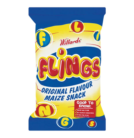 Willards Flings (Kosher) (CASE OF 16 x 150g)