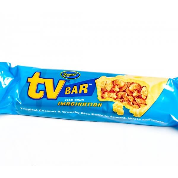 Beacon Tv Bar White Chocolate (Kosher) (HEAT SENSITIVE ITEM - PLEASE ADD A THERMAL BOX TO YOUR ORDER TO PROTECT YOUR ITEMS (CASE OF 40 x 47g)