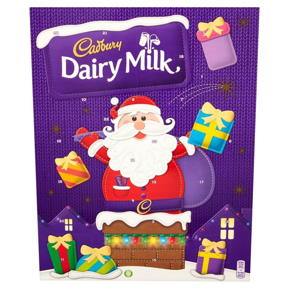Advent Calendar Cadbury Dairy Milk Advent Calendar (CASE OF 12 x 90g)