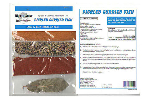 Nice n Spicy Pickled Fish Spice Mix (CASE OF 25 x 20g)