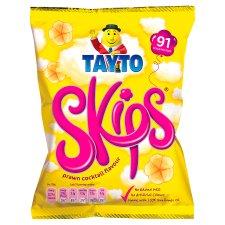 Tayto Skips Tingly Prawn Cocktail Flavor Crisps (CASE OF 30 x 17g)