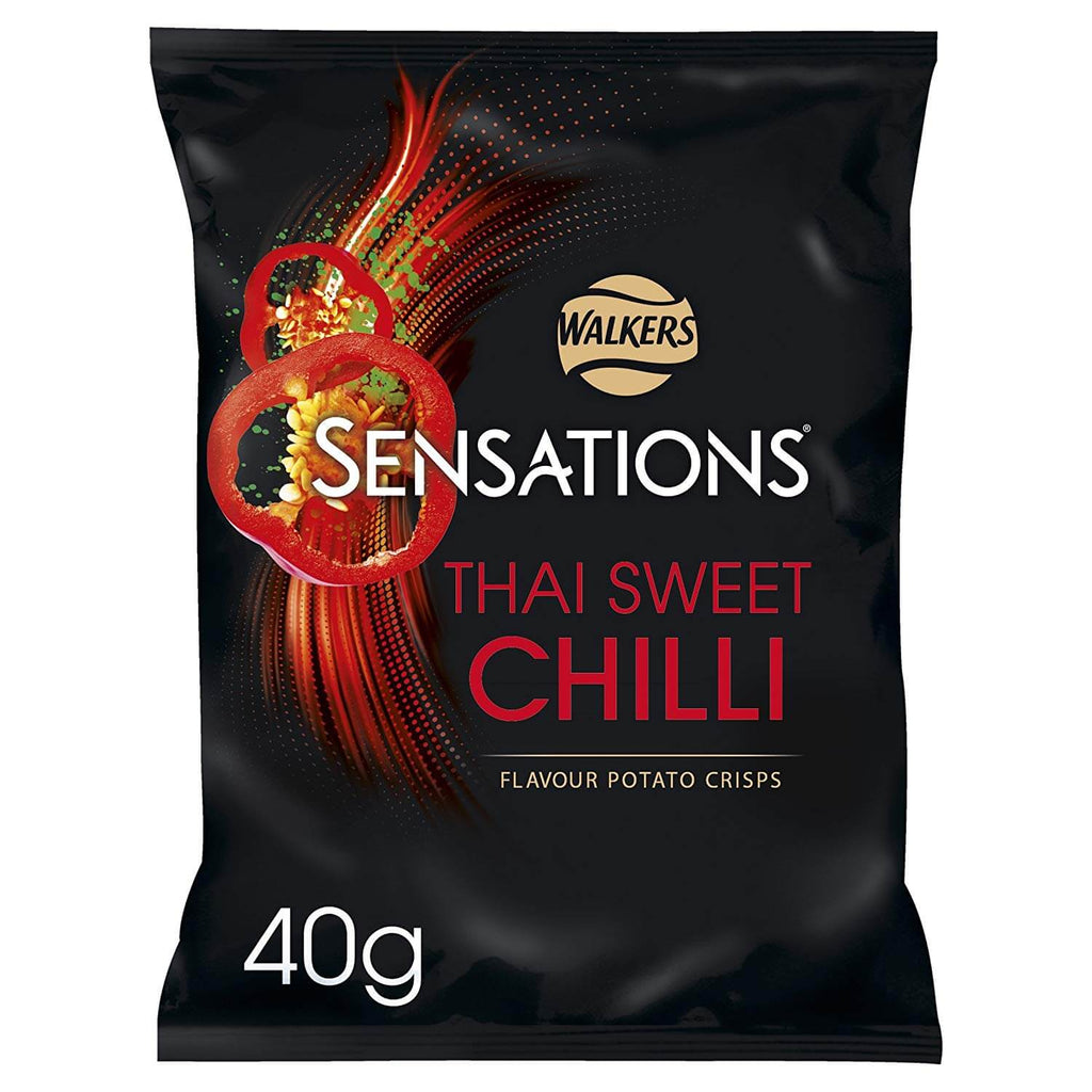 Walkers Sensations Thai Sweet Chilli Crisps (CASE OF 32 x 40g)
