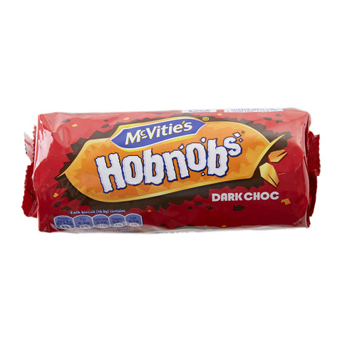 McVities Hobnobs Dark Chocolate Biscuits  HEAT SENSITIVE ITEM. PLEASE ADD ITEM 122942 TO THE ORDER TO TRY TO PROTECT CHOCOLATES FROM HEAT DAMAGE. (CASE OF 12 x 262g)