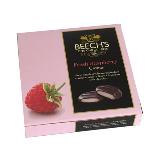 Beechs Chocolate Raspberry Creams Box (CASE OF 12 x 90g)