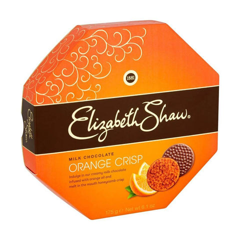 Elizabeth Shaw Milk Orange Crisp (CASE OF 8 x 162g)