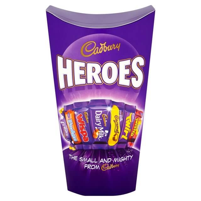Cadbury Heroes Carton (CASE OF 6 x 290g)