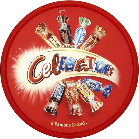 Mars Celebrations Plastic Tub (CASE OF 1 x 500g)