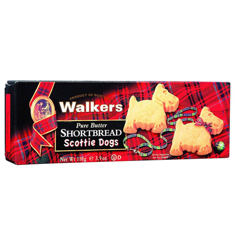 Walkers Shortbread Scottie Dogs (CASE OF 12 x 110g)