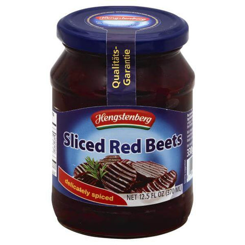 Hengstenberg Sliced Red Beets with Red Wine Vinegar (CASE OF 6 x 220g)