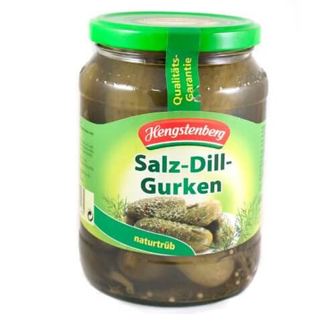 Hengstenberg Salty Dill Pickles (CASE OF 6 x 650g)