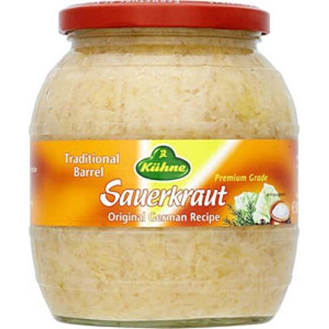 Kuehne Traditional German Barrel Sauerkraut (CASE OF 6 x 810g)