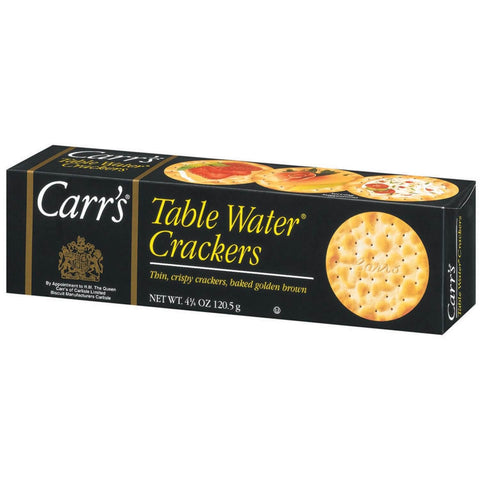 Carrs Water Crackers (CASE OF 12 x 120g)