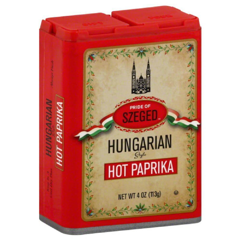 Pride of Szeged Hungarian Hot Paprika Tin (CASE OF 6 x 113g)