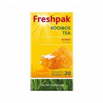 Freshpak Rooibos Tea Sweet Honey Tea Bags (Pack of 20 Bags) (CASE OF 6 x 50g)