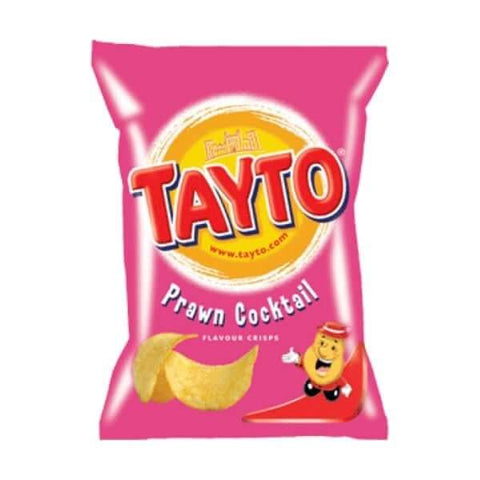 Tayto Prawn Cocktail Potato Crisps (CASE OF 32 x 32.5g)