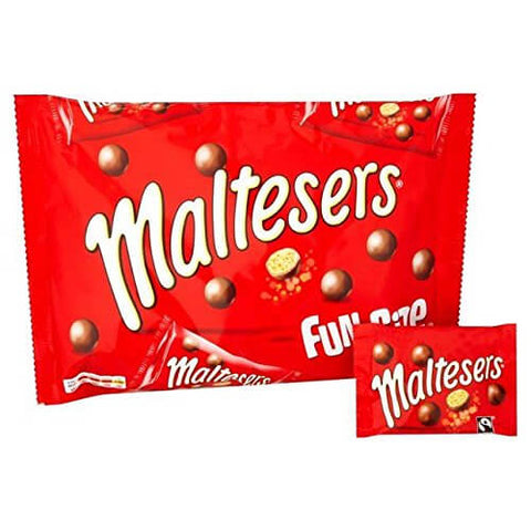 Mars Malteser Fun Size Bags (Pack of 10) (CASE OF 9 x 214.5g)