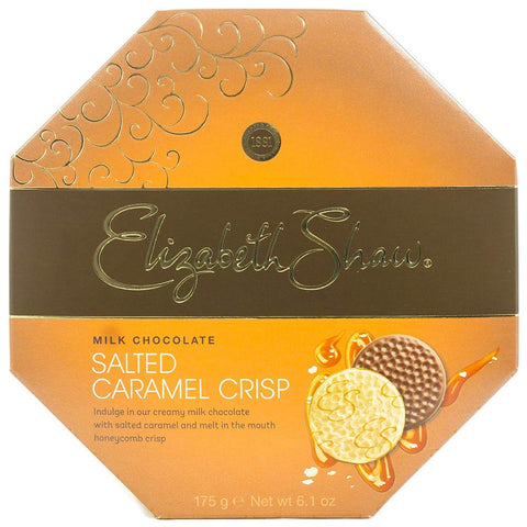 Elizabeth Shaw Crisp Milk Chocolate Salted Caramel (CASE OF 8 x 162g)