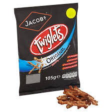 Jacobs Twiglets Sharing Bag (CASE OF 12 x 105g)
