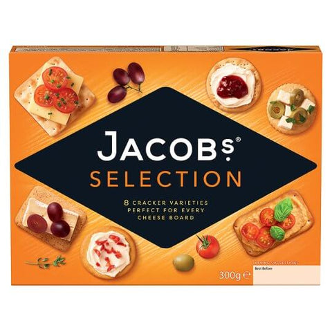 Jacobs Biscuits For Cheese Carton (CASE OF 10 x 300g)