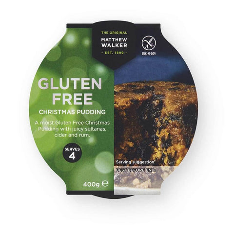 Matthew Walker Gluten Free Christmas Pudding (CASE OF 12 x 400g)