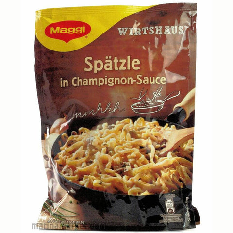 Maggi German Spaetzle in Mushroom Sauce (CASE OF 11 x 123g)