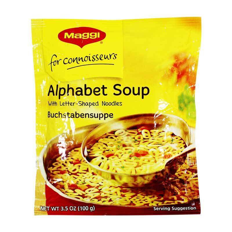 Maggi Alphabet Soup (CASE OF 7 x 100g)
