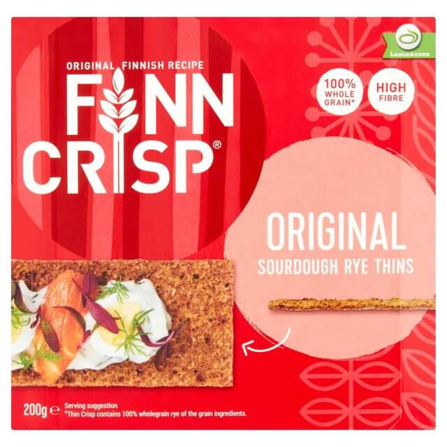 Finn Crisp Original Sourdough Rye Thins (CASE OF 9 x 200g)