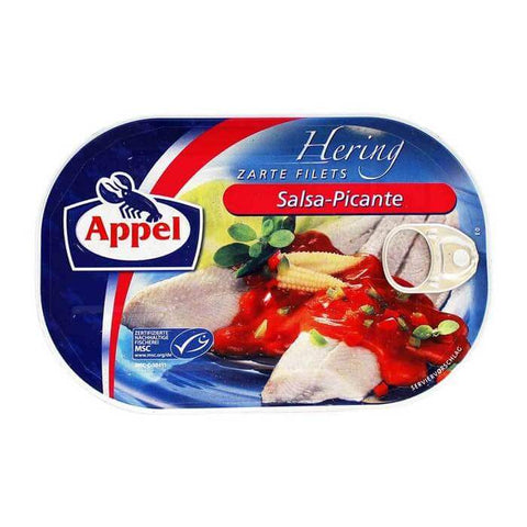 Appel Herring Filets in Salsa Picante Sauce (CASE OF 10 x 200g)