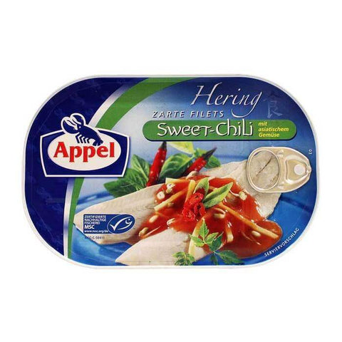 Appel Herring Filets in Sweet Chilli Sauce (CASE OF 10 x 200g)