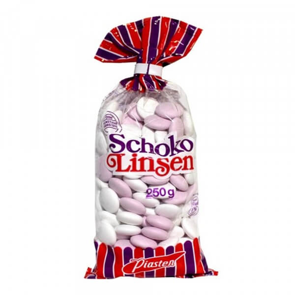 Piasten Chocolate Wrapped In A Peppermint Flavored Coating HEAT SENSITIVE ITEM. PLEASE ADD ITEM 122942 TO THE ORDER TO TRY TO PROTECT CHOCOLATES FROM HEAT DAMAGE. (CASE OF 20 x 225g)