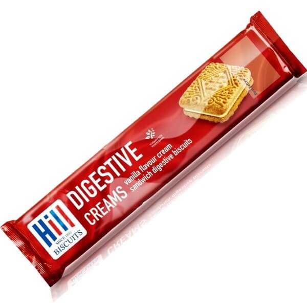 Hill Biscuits Digestive Creams (CASE OF 36 x 150g)