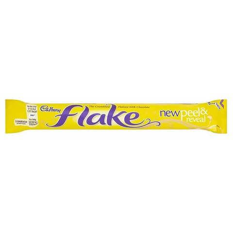 Cadbury Flake (UK) (HEAT SENSITIVE ITEM - PLEASE ADD A THERMAL BOX TO YOUR ORDER TO PROTECT YOUR ITEMS (CASE OF 48 x 32g)