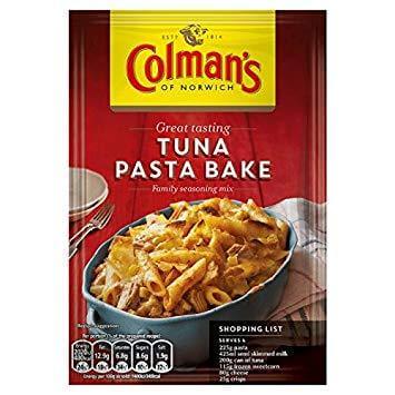 Colmans Seasoning Mix Tuna Pasta Bake (CASE OF 16 x 44g)