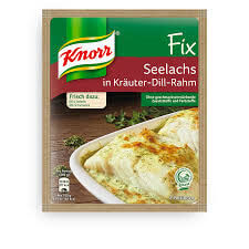 Knorr Fix Herb Dill Cream Sauce for Salmon Seasoning Mix (CASE OF 27 x 28g)