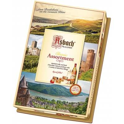 Asbach Assorted Chocolates Gift Box (Item Contains 23 Pieces) (CASE OF 6 x 250g)