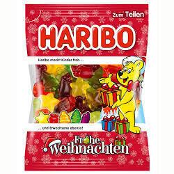 Haribo Frohe Weihnachten Bag (CASE OF 35 x 200g)