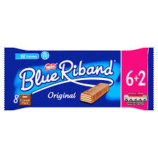 Nestle Blue Riband Biscuits (Pack of 12 Bars) HEAT SENSITIVE ITEM. PLEASE ADD ITEM 122942 TO THE ORDER TO TRY TO PROTECT CHOCOLATES FROM HEAT DAMAGE (CASE OF 14 x 216g)