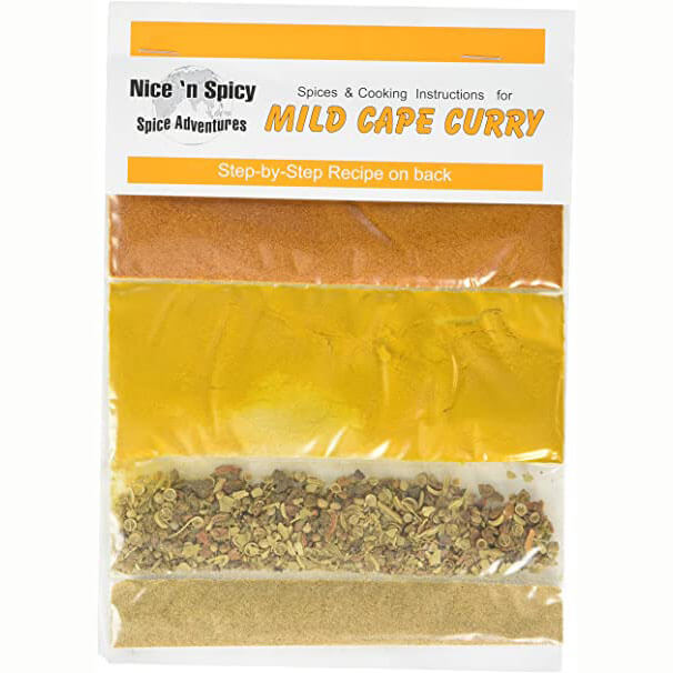 Nice n Spicy Mild Cape Malay Curry Spice Mix (CASE OF 20 x 25g)
