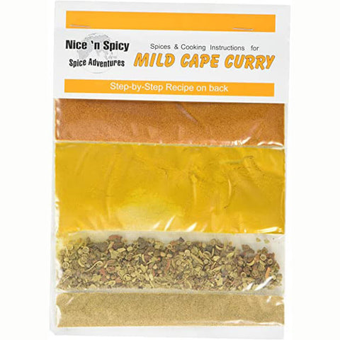 Nice n Spicy Mild Cape Malay Curry Spice Mix (CASE OF 20 x 25g)